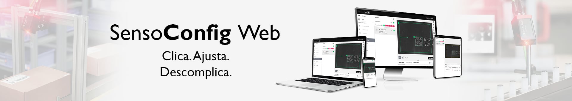 SensoConfig Web - Clica. Ajusta. Descomplica.