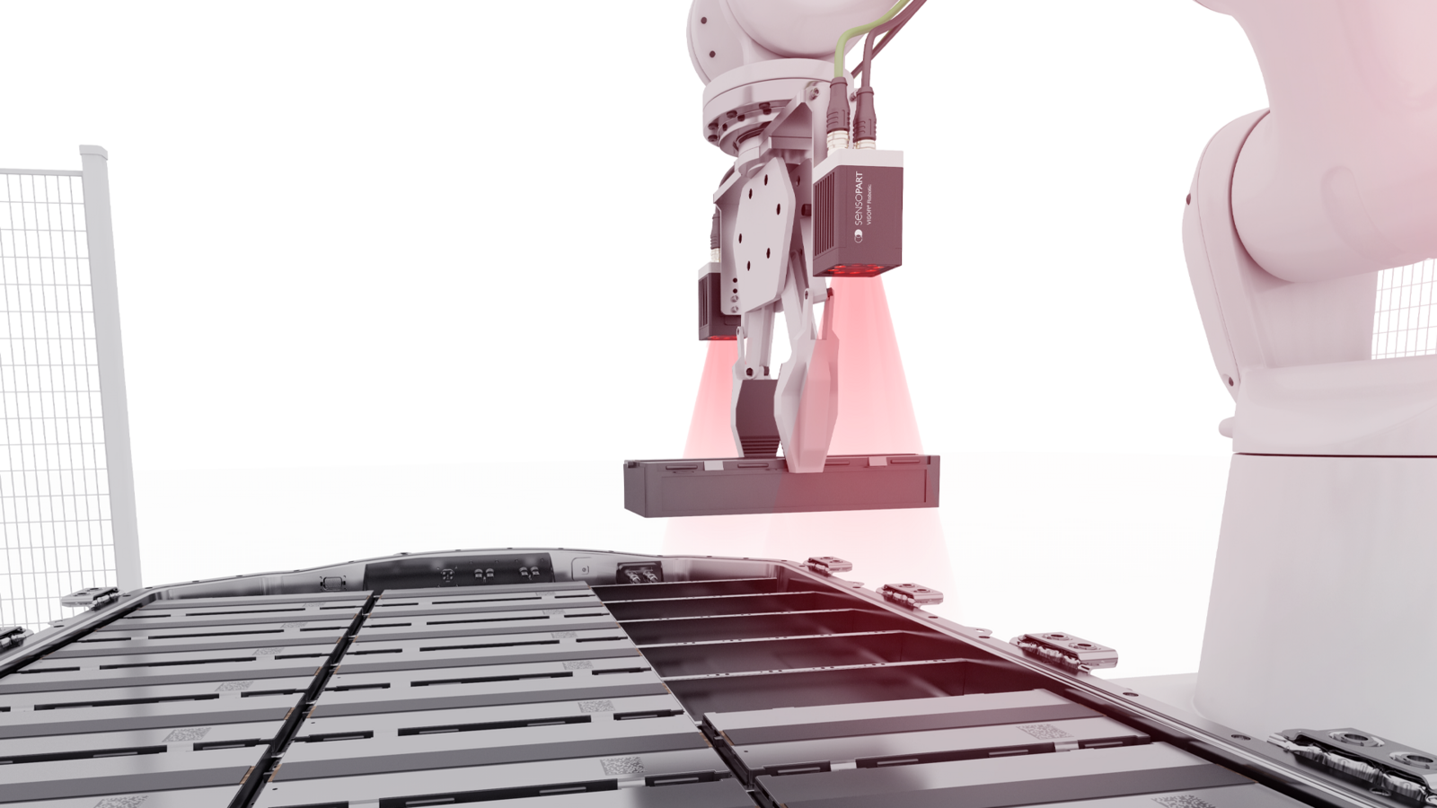 Inserting battery modules into the housing bottom part Inserting battery modules into the housing bottom part