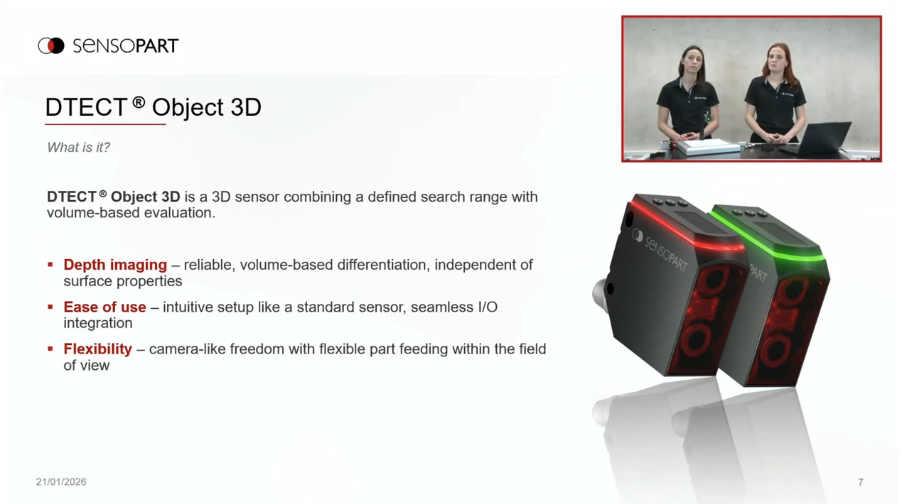 DTECT Object 3D Webinar